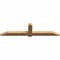 Ekena Millwork Eugene Smooth Timber Gable Bracket, Western Red Cedar, 84"W x 21"H x 3 1/2"D x 5 1/2"F, 6/12 Pitch GBW084X21X0406EUG00SWR - alternate 4